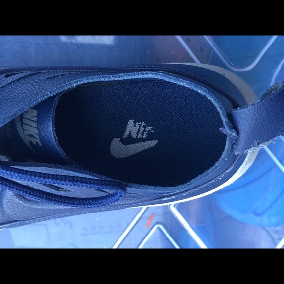 Nike Air Max Thea Joli Navy Cutout Running Shoes - Picture 8 of 10